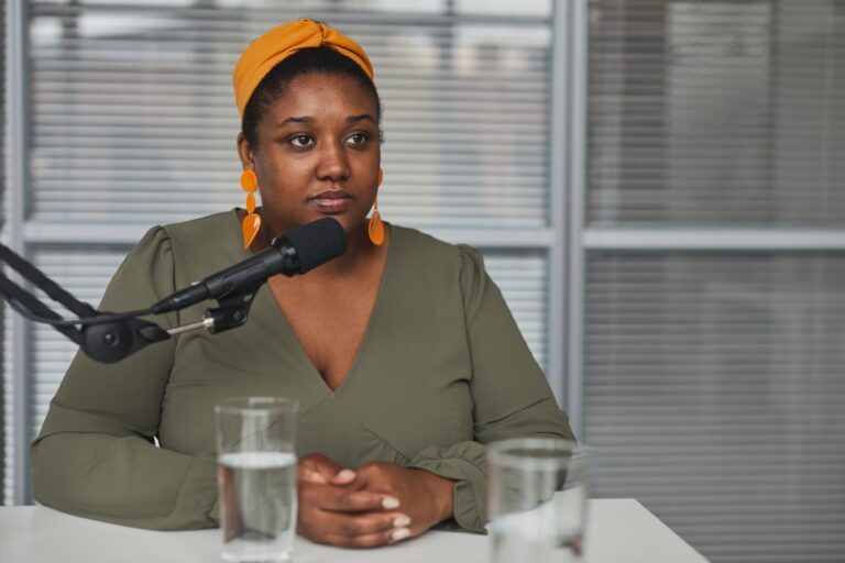 Interview on the radio